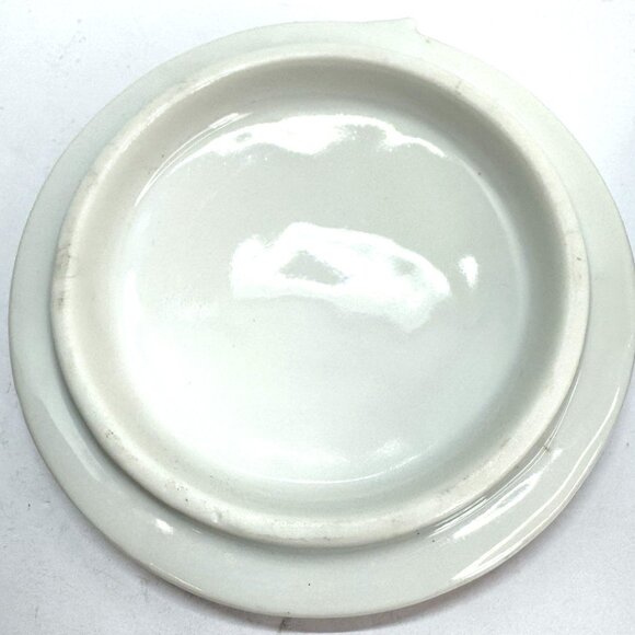 Vintage Christmas Goose Embossed Trinket Box Lidded Jewelry Ring 3.5" Japan - Picture 9 of 10